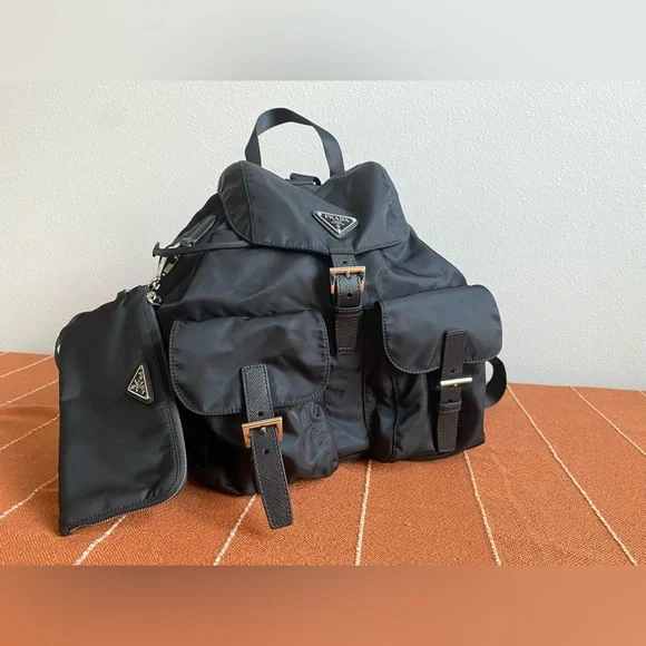 Nylon medium backpack - USED Prada | Bags | Prada Renylon Medium Backpack | Poshmark main image 4